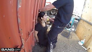 Screw a catch Cops - Latina depraved explicit caught sucking a cops dick