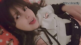 Inferior TEEN HUMPING PILLOW LEAKED VIDEO, chubby ass and tigh enlighten pussy - hana lily